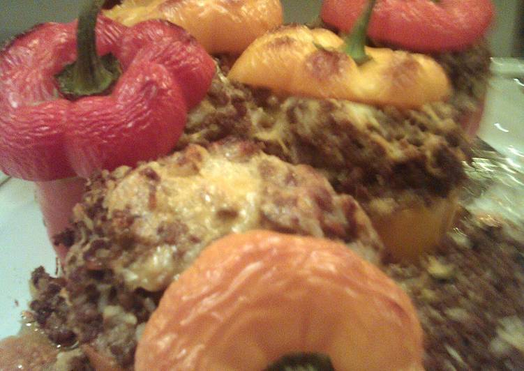 Simple Way to Prepare Homemade Dad&#39;s Stuffed Peppers