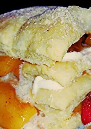 A picture of Mike's Deconstructed Apple Pie.