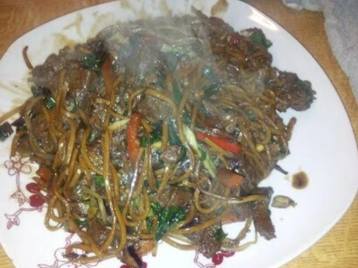 Easy Steps to Prepare Beef chow mein the Can Spoil the Tongue Really delicious