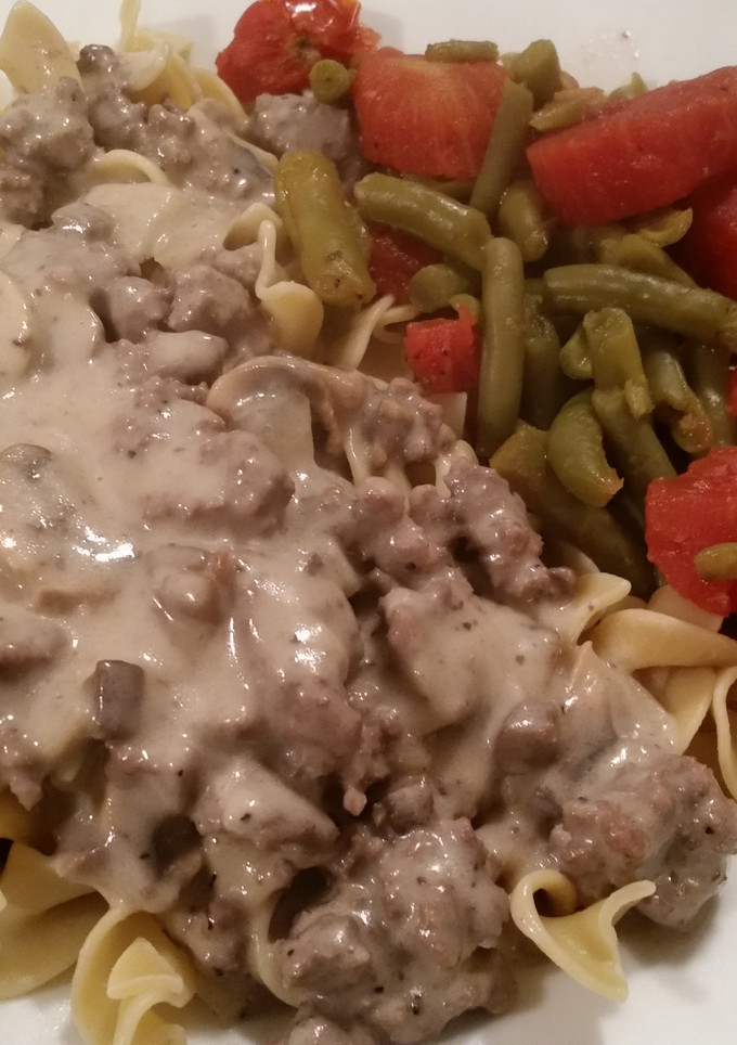 A picture of Poor Man's Stroganoff (Stroganov).