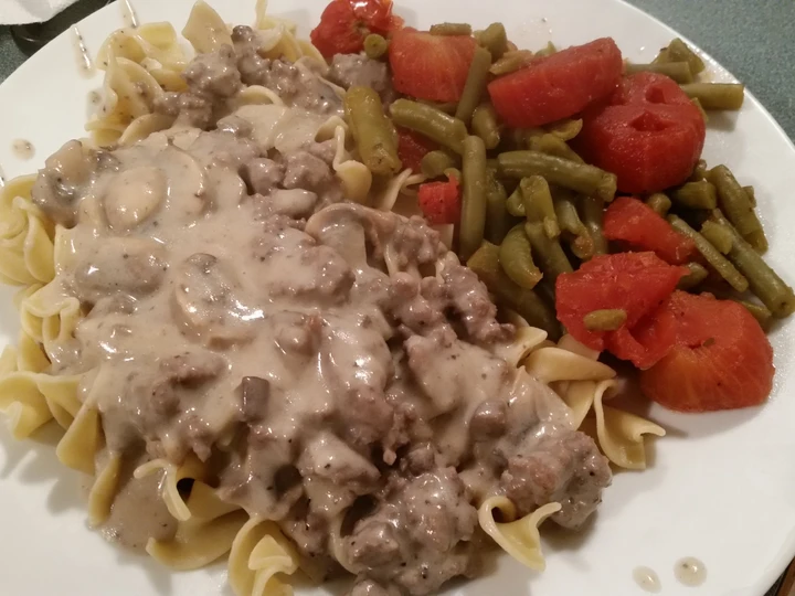 Simple Way Make Recipe Poor Man's Stroganoff (Stroganov) that is Awesome, Can Spoil the Tongue}