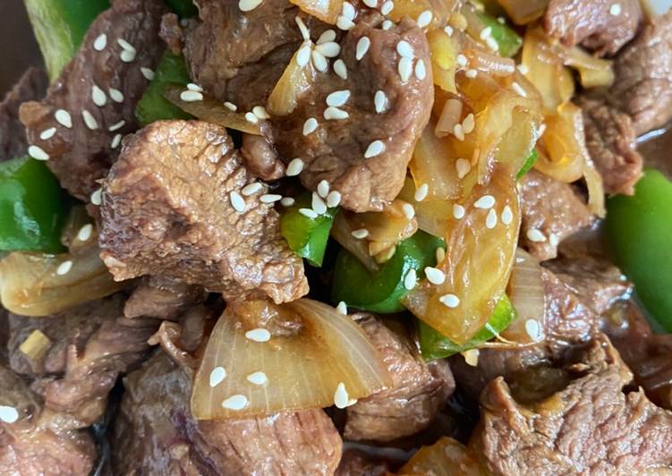 Beef saus teriyaki