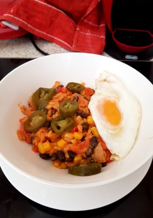 A picture of My Mexican Breakfast 😙.