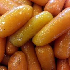 A picture of Honey-Balsamic Glazed Carrots.