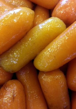 A picture of Honey-Balsamic Glazed Carrots.