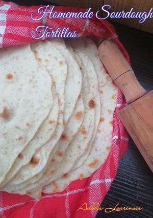 Foto resep Sourdough Tortillas