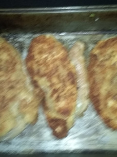 A picture of Bacon Broccoli and Cheese Stuffed Chicken Breast.