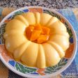 Gelatina cremosa de mango