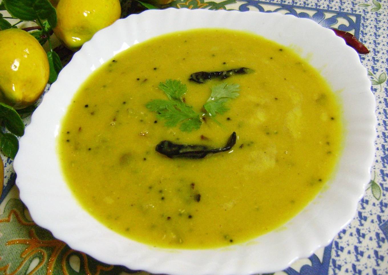 Aam Dal (Raw Mango Lentil Curry - Bengali Style)