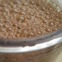 A picture of Banana Chocolate milkshake.