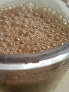 A picture of Banana Chocolate milkshake.