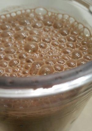 A picture of Banana Chocolate milkshake.