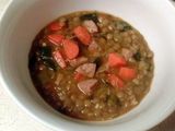 Spinage and Lentil Soup