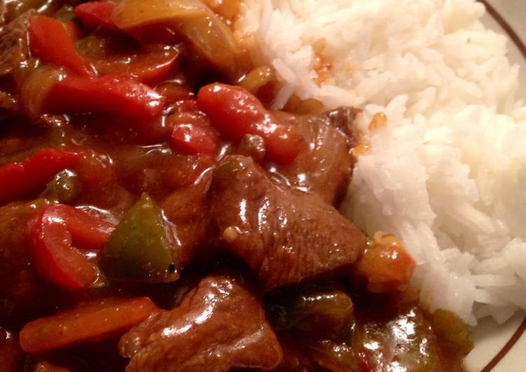 Steps to Prepare Speedy Spicy Pepper Steak