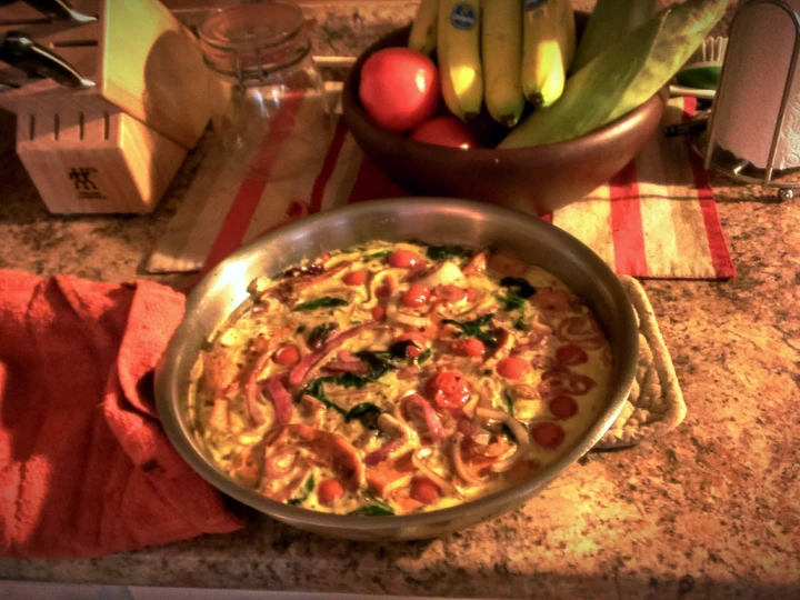 Recipe Sweet Potato and Tomato Frittata the Delicious Appealing