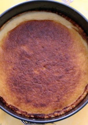 A picture of Lemon pudding surprise.