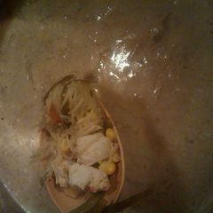 A picture of Chicken soup.