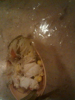 A picture of Chicken soup.