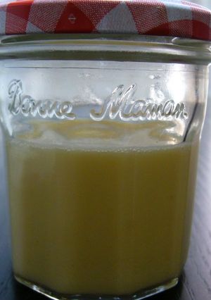 A picture of Homemade Vanilla Condensed Milk.