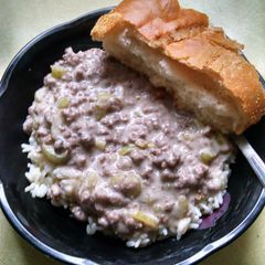 A picture of Hamburger Stroganoff.