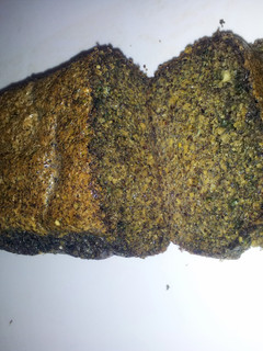 A picture of flaxseed bread.