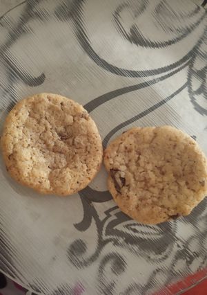 Una foto de Galletas con chispas de chocolate