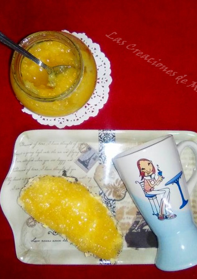 Una foto de Mermelada de piña, sin azúcar