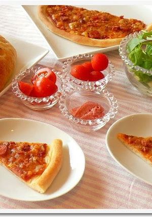 A picture of Easy Pizza Dough in 5 Minutes.