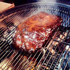 A picture of Espresso Smoked Brisket.