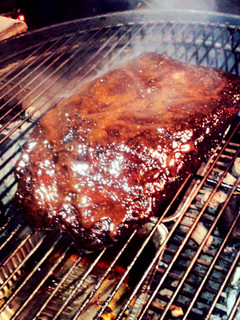 A picture of Espresso Smoked Brisket.