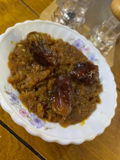 صورة لوصفة قشد ملكي بالتمر 😋