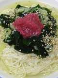 Somen Noodles with Wakame Soup