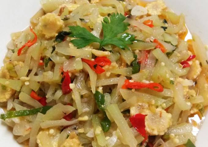 Resep Tumis Labu Siam MIX Jagung Muda Saus Tiram🌶💕 oleh MISS IMAS - Cookpad