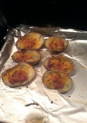 A picture of Potato skins.