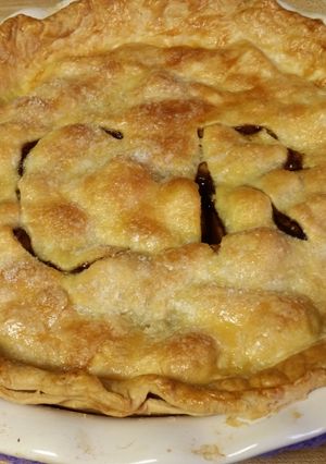 A picture of Praline Apple Pie.