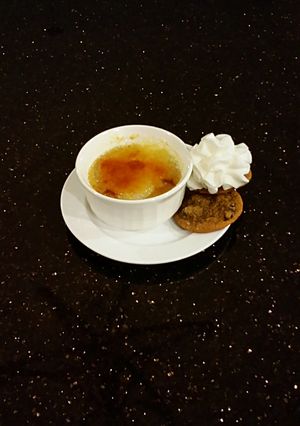 A picture of Pumpkin Spice Creme Brulee.