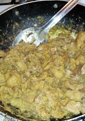 A picture of Tacos de Chicharon ~ Pig Skin Tacos.