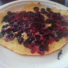 A picture of Blueberry pancake.