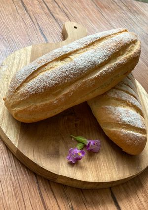 Foto resep Milk Hearth Bread/Mirukuhasu (isi keju cheddar)