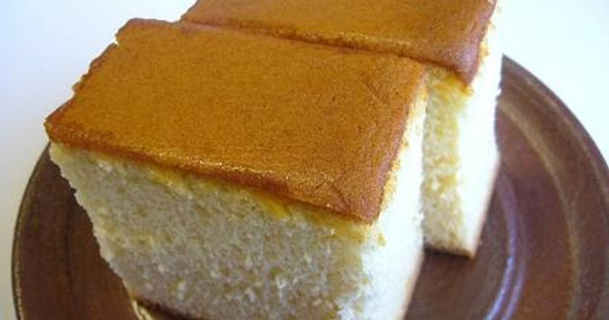 Through The Kitchen Door: The Best and Fail Proof Japanese Castella Cake /  Kasutera