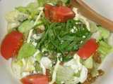 tofu lettuce salad