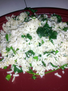 A picture of Cilantro Lime Rice.
