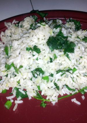 A picture of Cilantro Lime Rice.