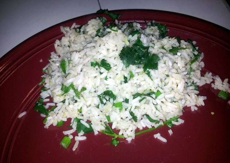 Step-by-Step Guide to Prepare Super Quick Homemade Cilantro Lime Rice