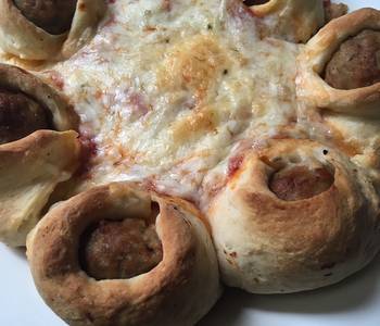 Update, Prepare Recipe Meatball cheese pizza Delicious Perfect