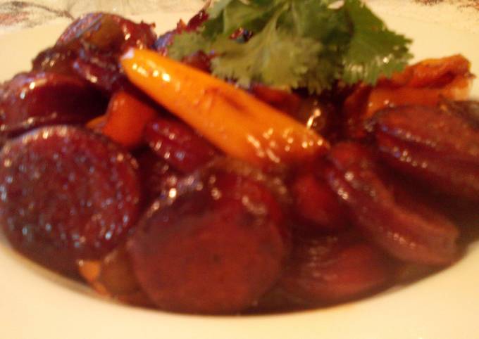 sunshine's sausage and peppers