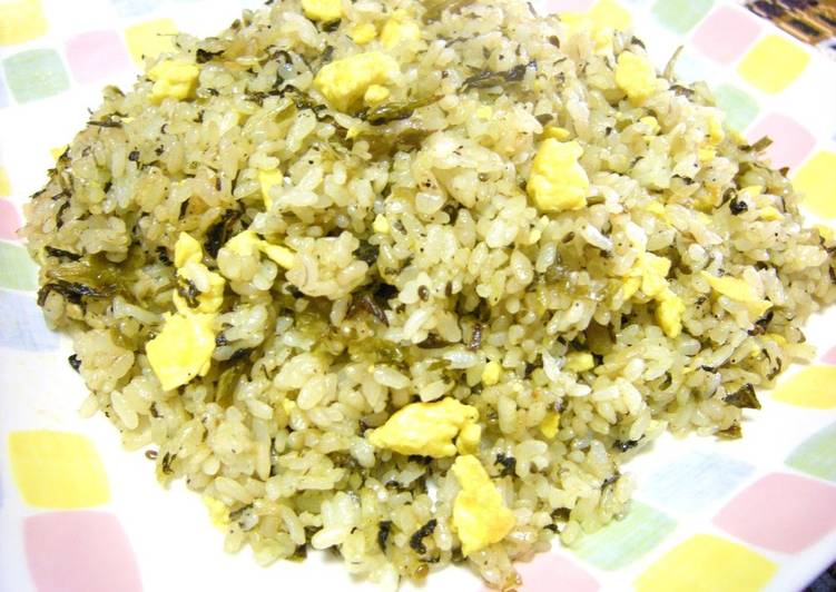 Recipe of Speedy Simple Takana Fried Rice
