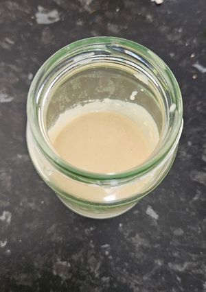 A picture of Ceasar dressing.
