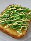 Miso and Green Onion Mayonnaise Toast