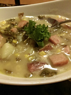 A picture of Irish Potato Soup.